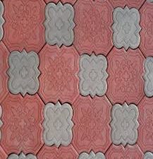 Flowered paving cabro